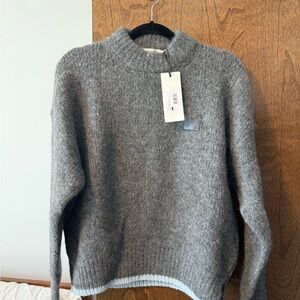 Maison Kitsuné MK Patch High Neck Sweater